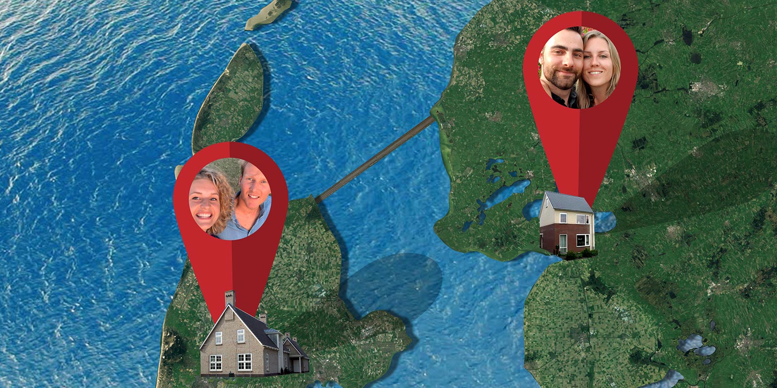 Stellen die van huis ruilen