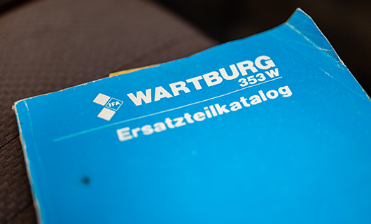 Reserveonderdelen catalogus voor Joliens oldtimer