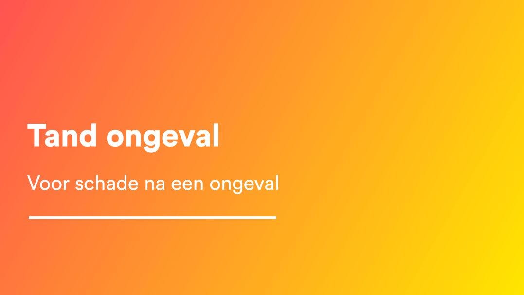 Tand ongeval